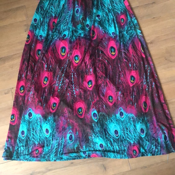 🦚🌺Gorgeous Strapless dress - Picture 4 of 7